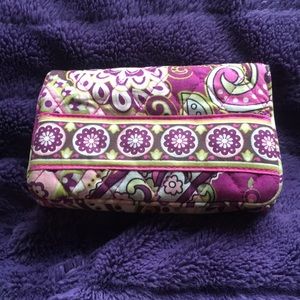 Vera Bradley wallet with ID slot